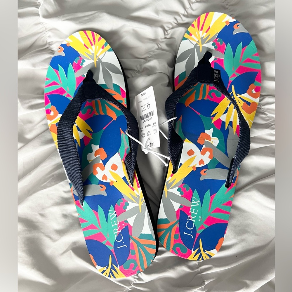 NWT J. Crew Flip Flops